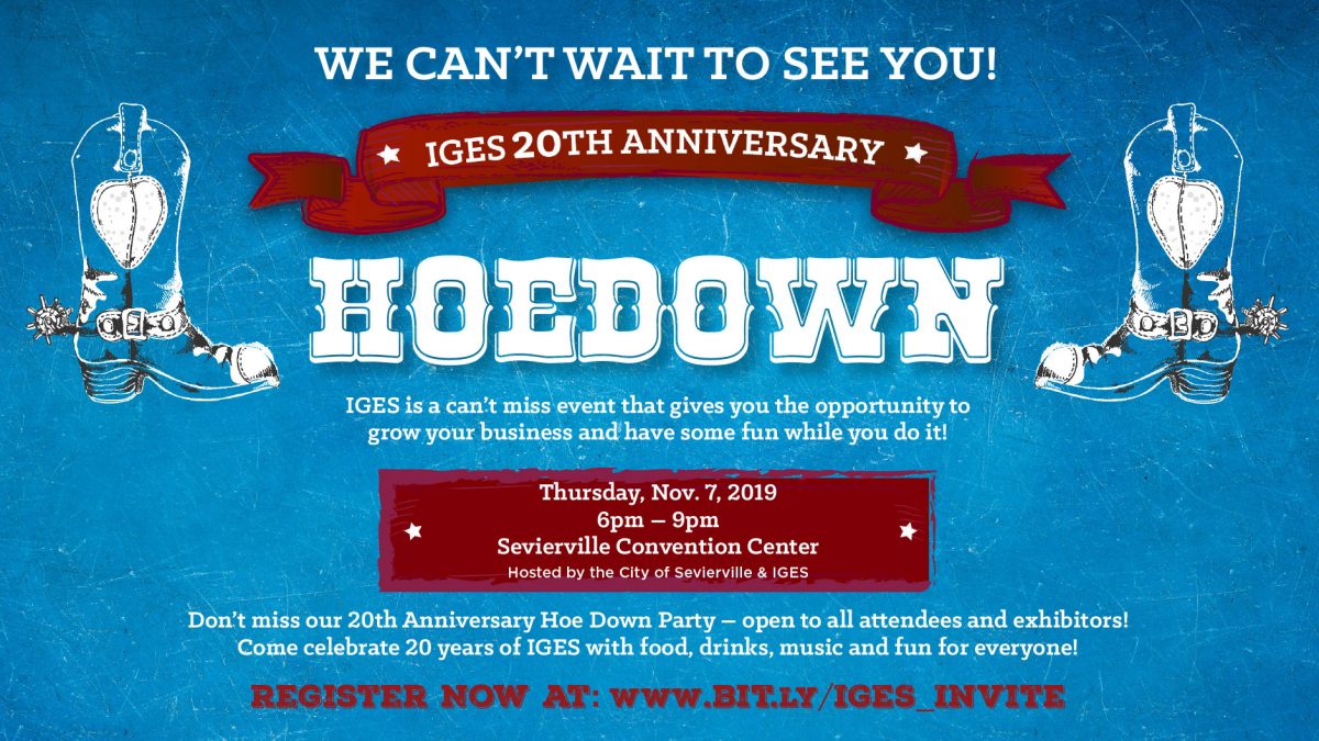 IGES - Hoedown - Direct Mail - Front