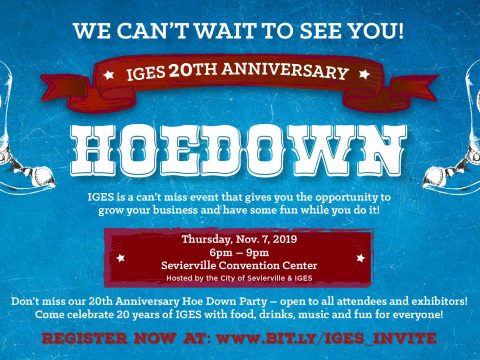 IGES - Hoedown - Direct Mail - Front