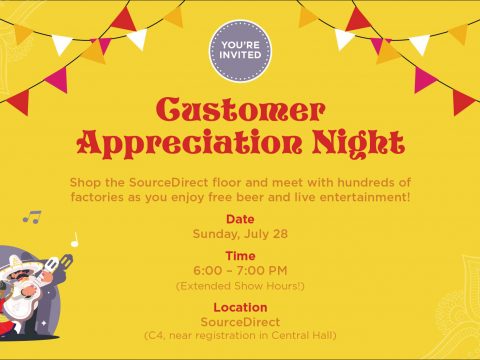 SourceDirect - Customer Appreciation Night - Direct Mail - Front